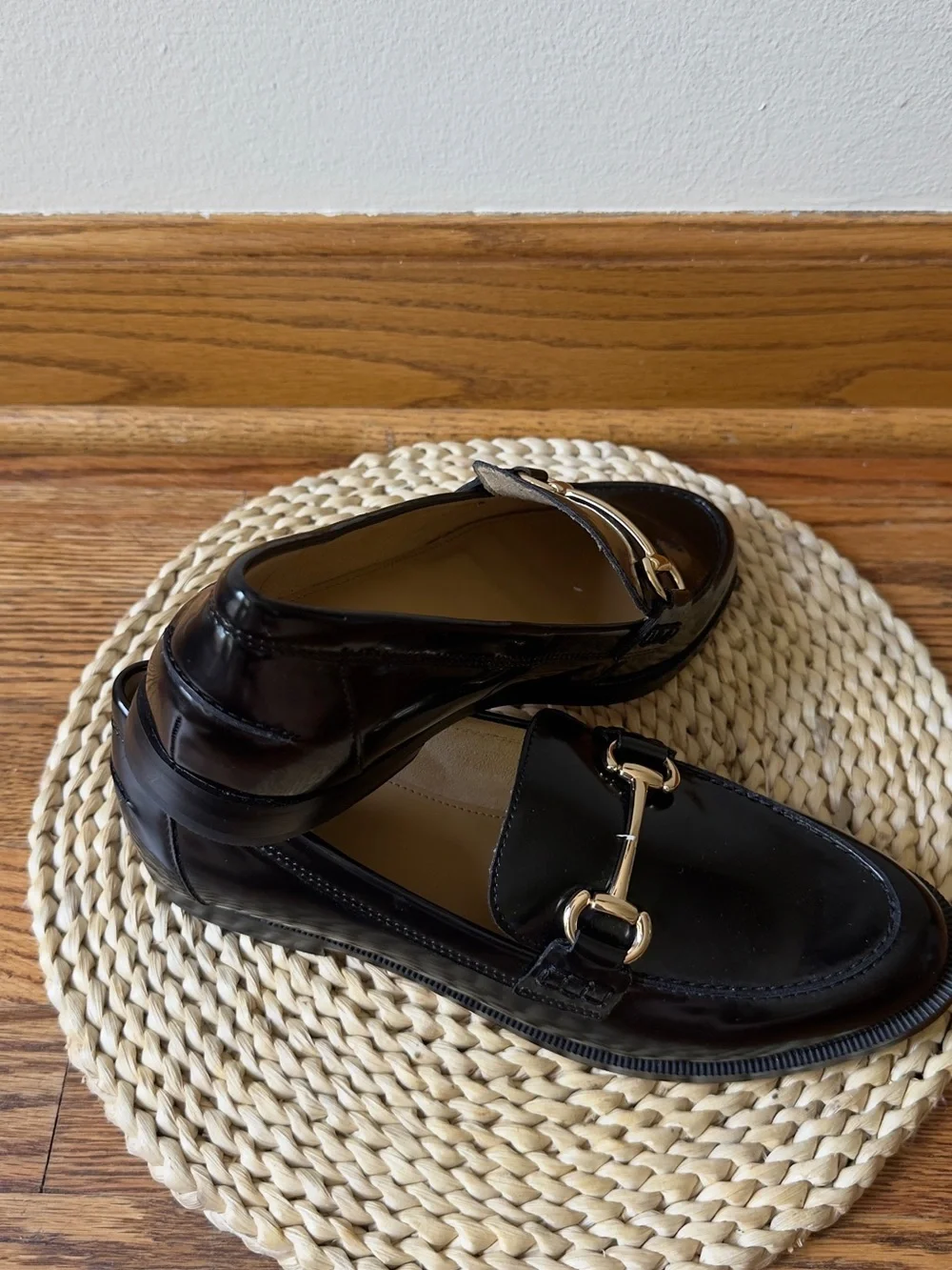 J.Crew Classic loafers Nappa Black Size 8  New